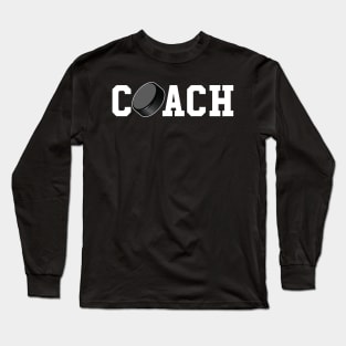 Ice Hockey Coach - Funny Sports Gift Long Sleeve T-Shirt